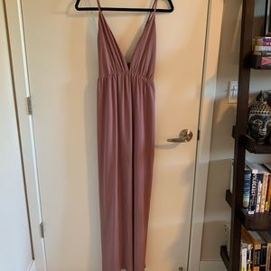 Tobi Plunging Maxi Drees